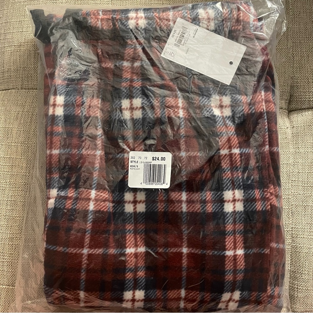 Men's Sonoma Goods For Life® Microfleece Pajama Pants Medium